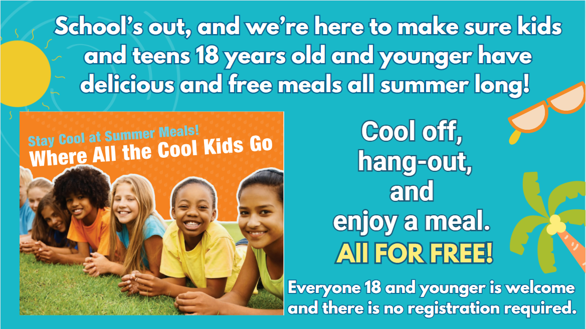 This summer CUSD will be hosting free meals at 4 main sites: Chandler High (near football stadium): 191 W Oakland St. Room 114 Chandler Az Weekdays, May 28th – July 16th (Excluding July 4th) Breakfast: 7am-8:30am Lunch: 11am-12:30pm Andersen Jr. High School: 1255 N Dobson Rd Chandler Az Weekdays, June 3rd – July 16th (Excluding July 4th) Breakfast: 7am-8:30am Lunch: 11am-12:30am